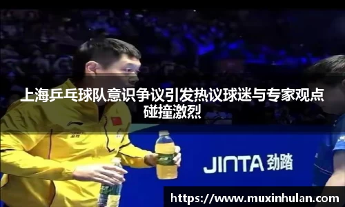 上海乒乓球队意识争议引发热议球迷与专家观点碰撞激烈