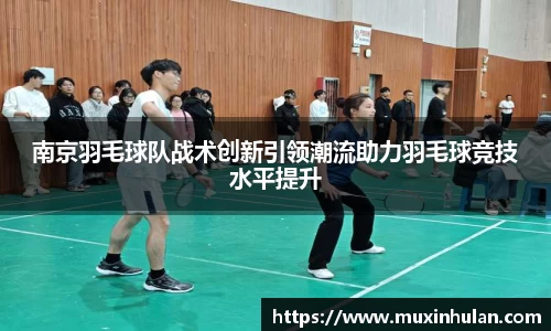 南京羽毛球队战术创新引领潮流助力羽毛球竞技水平提升
